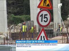Un muncitor din Târgu-Jiu a căzut de pe schelă