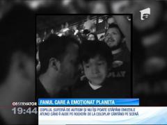 Fanul care a emoţionat o lume întreagă