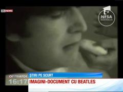 Imagini-document cu membrii formației Beatles