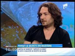 Chef Florin Dumitrescu a lansat o carte de povești culinare: ”Gătește cu mine"