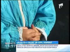 Un copil de trei ani, dat dispărut în judeţul Vrancea, salvat de căciuliţă