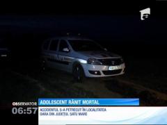 Adolescent rănit mortal pe un drum din judeţul Satu Mare