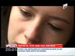 Special! Portretul fetei care face portrete