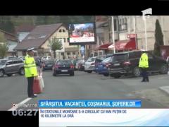 Sfârșitul vacanței, coșmarul șoferilor. Coloanele s-au întins și pe 25 de kilometri!