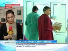 Dosar penal în cazul dezinfectanților din spitale