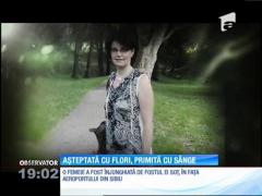 Un bărbat a încercat să-şi ucidă fosta soţie, în aeroportul din Sibiu