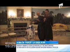 Barack şi Michelle Obama au sărbătorit Ziua Războiul Stelelor