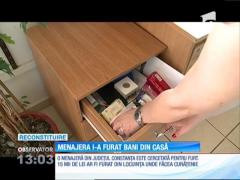 O menajeră din județul Constanța este cercetată pentru furt