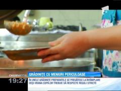 Alimente expirate şi produse dubioase! Asta au găsit inspectorii de la Protecţia Consumatorului, în aproape jumătate din grădiniţele din ţară