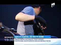 Cătălin Scânteie, unul dintre supravieţuitorii tragediei din Colectiv, se întoarce pe scenă