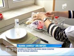 Legumele şi fructele provenite din afara UE sunt "bombe chimice"