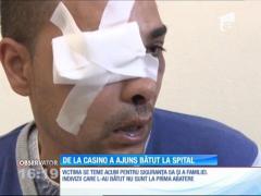 Un tânăr din Hunedoara a fost bătut într-un casino