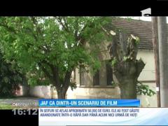 Jaf ca-n filme, în Arad! Hoţii au reuşit să fure două seifuri cu aproape 50.000 de euro