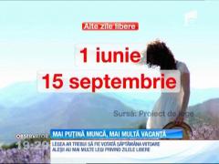 Parlamentarii vor să taie săptămâna de lucru şi să prelungească weekendul!