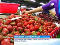 Fructele de sezon românești, un lux