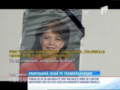 Profesoară ucisă și aruncată pe Transfăgărăşan