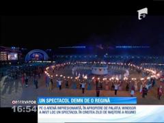 Spectacol ecvestru în cinstea reginei Elisabeta a II-a