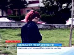 Înjunghiată în parc pentru telefon