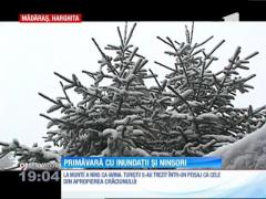 Primăvară cu inundații și ninsori