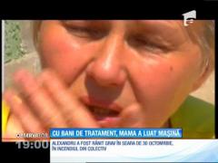 Mama acuzată de fiul rănit în Colectiv recunoaște că a păstrat 5.000 de lire din banii primiţi pentru îngrijirea lui