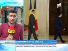 Vlad Voiculescu, noul ministru al Sănătății, are o listă lungă de priorități