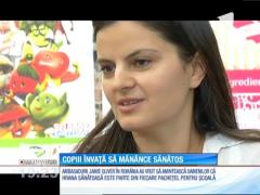 Mâncarea sănătoasă nu este o fiţă! Copiii au învaţat cum să aleagă alimentele şi chiar să şi le prepare singuri