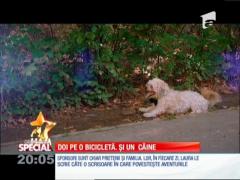 SPECIAL! Doi tineri şi un câine au pornit pe două roţi în aventura vieţii lor