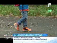 Scandal la o grădiniță din Galați. Educatoare luată de păr de tatăl unui copil