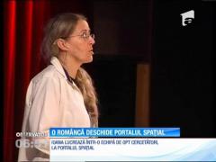 O româncă deschide portalul spațial NASA
