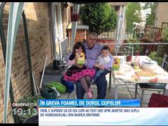 Un nou caz Bodnariu? Un român face greva foamei, de două săptămâni, în faţa CEDO, cerând să-i fie daţi înapoi copiii