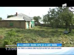 Un bărbat din județul Neamț și-a ucis mama, apoi și-a luat viața