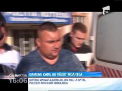 Şoferul care a ucis un om şi a lovit doi pietoni a ajuns la spital