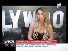 Special! Andreea Rădulescu, omul nenumăratelor măști