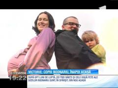 VICTORIE pentru familia Bodnariu: Cei cinci copii luaţi de serviciile sociale din Norvegia se vor alătura familiei