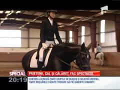 Special! Prietenii, cal și călăreț, fac spectacol la Transylvania Horse Show