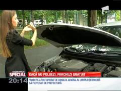 Special! Bucureştenii care deţin autovehicule hibrid nu vor mai plăti parcarea