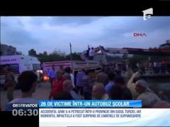 Accident cumplit în Turcia: 14 persoane au murit