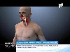 Rezultatele toxicologice ale fotbalistului Patrick Ekeng, mort pe teren, sunt neconcludente