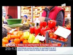 Special! Roșiile și castraveții, de evitat la aceeași masă