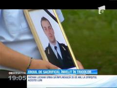 Pompierul-erou căzut la datorie în incendiul din Jilava, învelit în tricolor