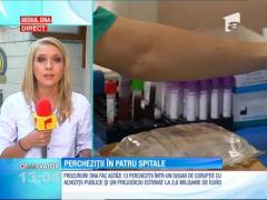 Percheziții DNA la patru spitale din Capitală, printre care Institutul Fundeni şi ''Bagdasar Arseni''. Prejudiciul în dosar, estimat la 2,6 milioane de euro