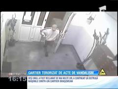 Cartier terorizat, vinovatul este liber