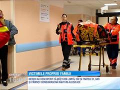 Copilă lovită în cap cu o cărămidă. Medicii i-au găsit pe toţi membrii familiei beți, părinţi şi copii!