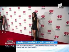 O faimoasă cântăreaţă de origine română, ucisă la un concert în Statele Unite!