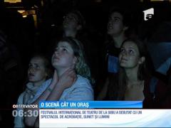 Prima seară a Festivalului Internaţional de Teatru, de poveste