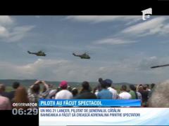 Show aerian la Baza 95 Aeriană Bacău