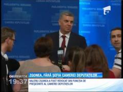Valeriu Zgonea a pierdut şefia Camerei Deputaţilor