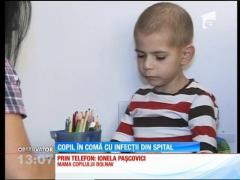 Povestea incredibilă a fiului fostului fotbalist Cosmin Paşcovici, a cărui viaţă este în pericol din cauza microbilor din spitale