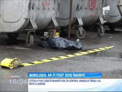 Bebeluşul găsit la gunoi, în centrul municipiului Târgu-Jiu, ar fi fost ucis înainte să fie aruncat
