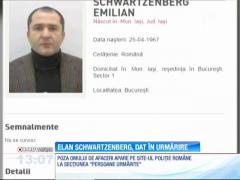 Fostul soţ al Mihaelei Rădulescu, Elan Schwartzenberg, dat în urmărire naţională